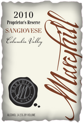 Maryhill, Reserve Sangiovese
